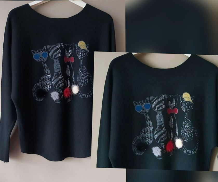 Bluzka z wiskozy rozmiar M/L