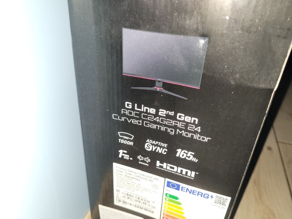 Монітор  AOC C24G2AE 165Hz 23.6"