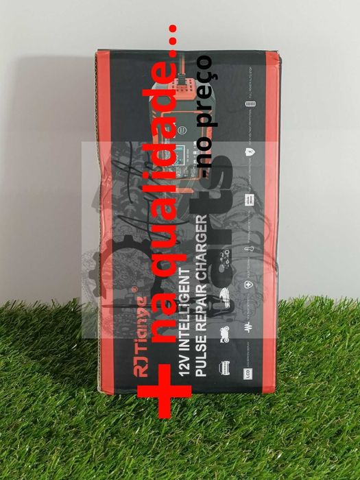 Carregador inteligente de baterias 12V (Baterias de ácido, secas, etc)