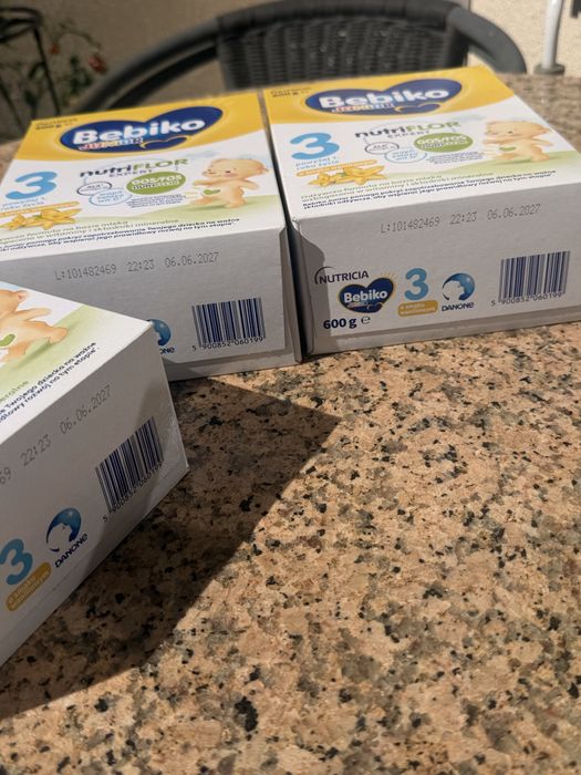 3 sztuki bebiko 3 zestaw mleko nutriflor