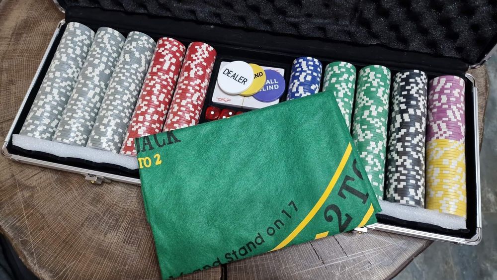 9кг Польша покер набор фишки игра