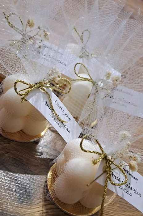 Świece sojowe podziękowania okolicznościowe