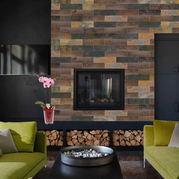 Kamień Łupek Multicolor i Jaipur Multi