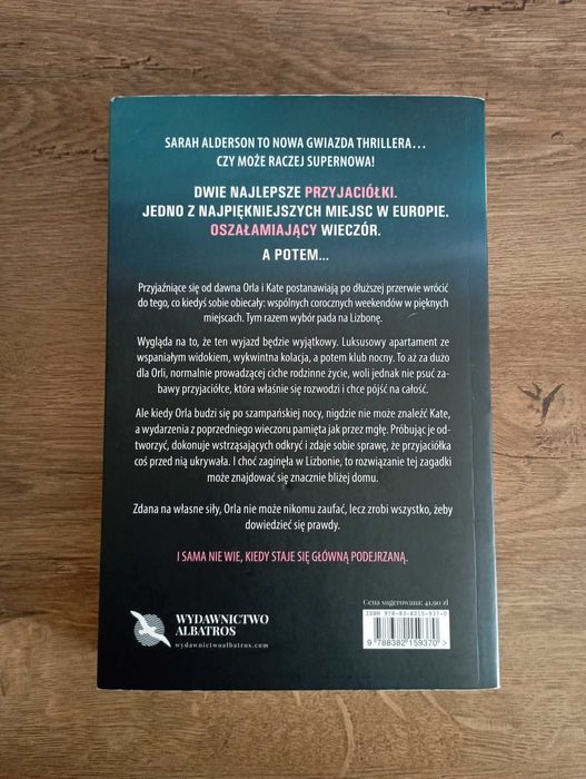 Sarah Alderson- Wyjazd na weekend