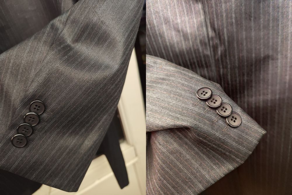 Мужской шерстяной костюм пиджак и брюки Voronin рост 168-177 р.52-54