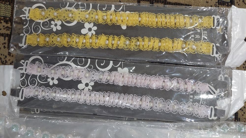 Бретельки для бюстгальтера камінчи 5 парки, бусинки