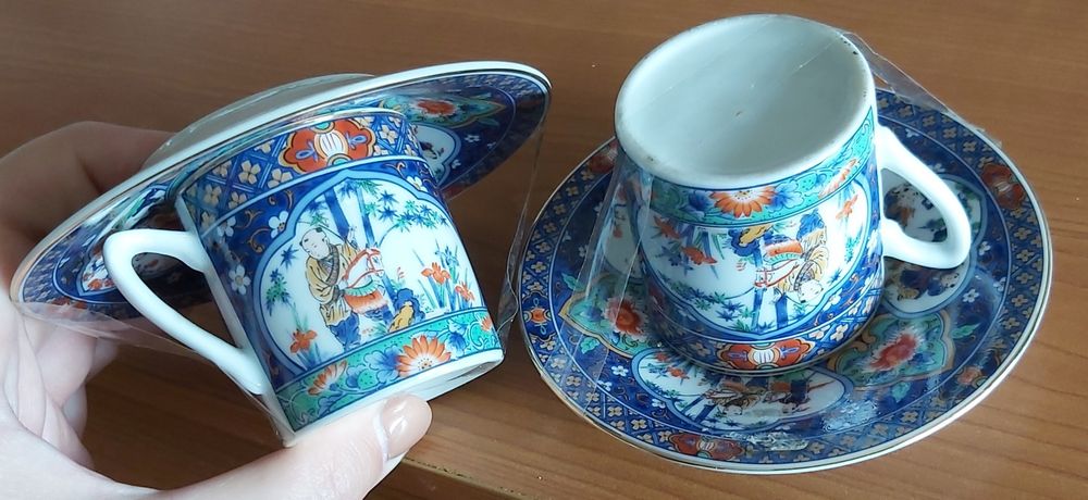 Conjunto 2 chávenas de café (japonesas)