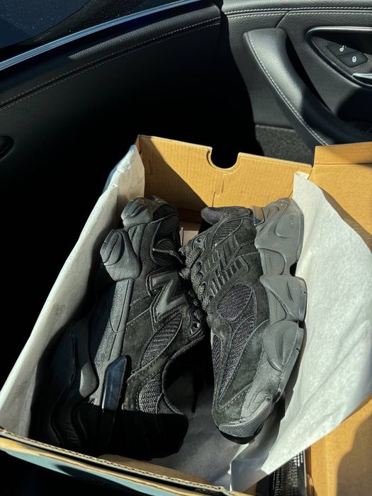 ТОП! New balance 9060 “Total Black” 36 - 44 ню беланс чорні