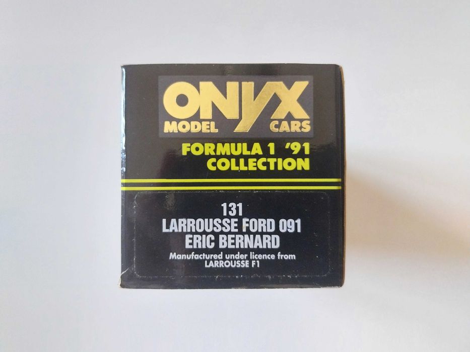 miniatura 1/43 LARROUSSE 091 Eric Bernard (1991) | edição Onyx