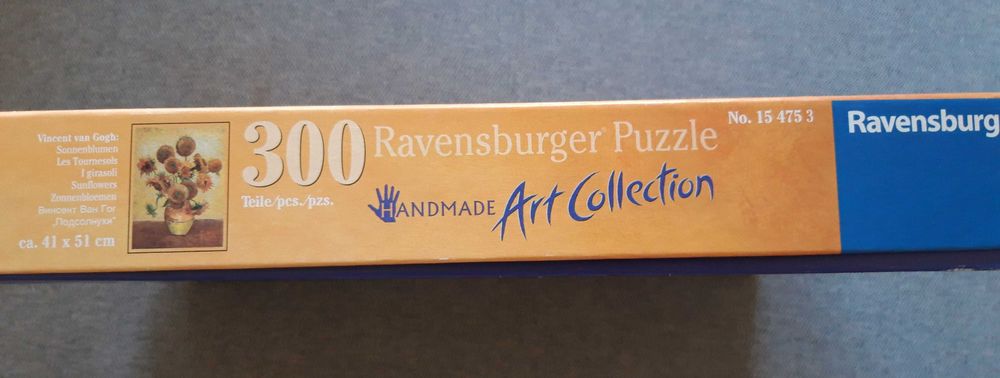 Puzzle Vincent Van Gogh "os girassóis"