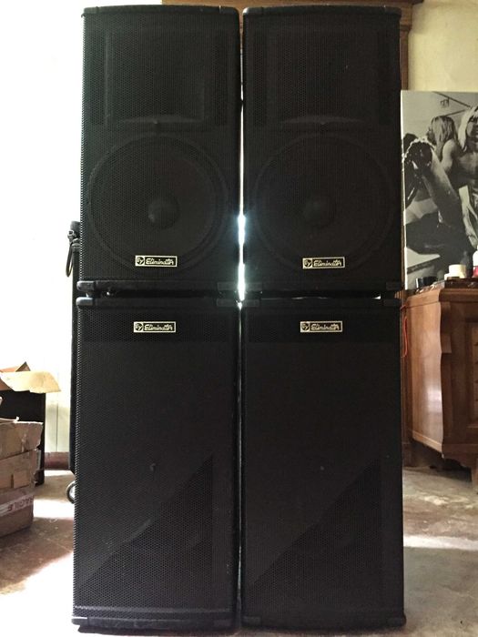 4 Colunas | 2Tops+2Subs | Electro Voice Eliminator |