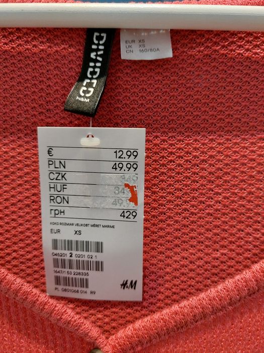 Blizeczka H&M nowa z metką!