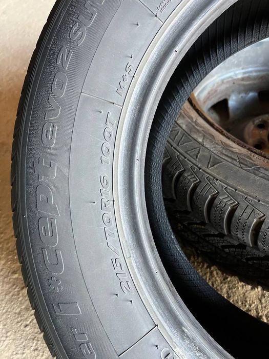 Розпаровка 215/70 r16 Hankook Winter i*cept evo2 2021р (024)