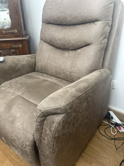 Cadeirão relax electrico com comando