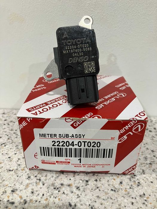 Новий японський датчик витрат повітря 22204-0T020 Toyota Lexus 2010-20