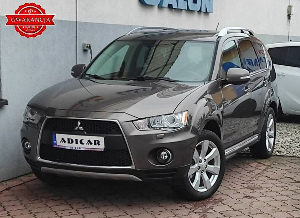 Mitsubishi Outlander FL, 4X4, jeden wł. 7-Osobowy, Ksenon, połskóra, Tempomat, zarejestrowa