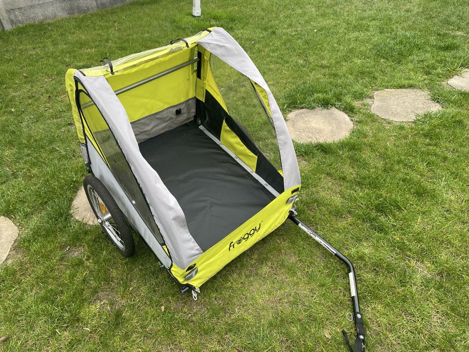 Przyczepka rowerowa dla psa