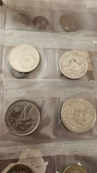 Coleção de moedas portuguesas