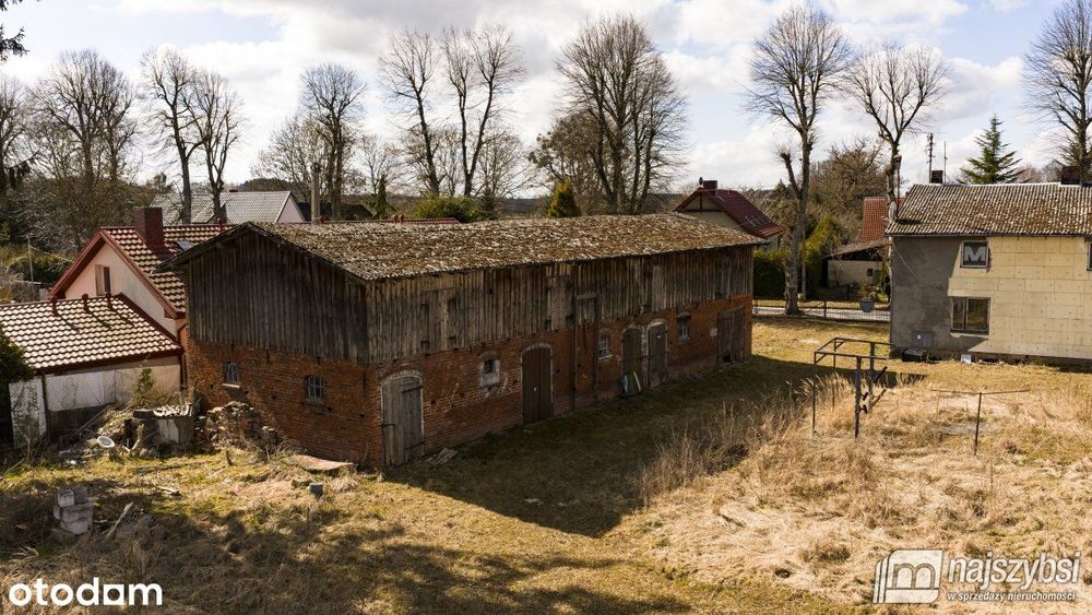 CEWLINO K.KOSZALINA - stare gospodarstwo 3716 m² - Więcej