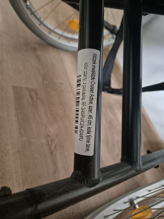 wózek inwalidzki cruiser active rehafund Stan bardzo dobry
