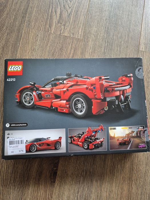 Lego technic ferrari fxx k - novo, caixa fechada
