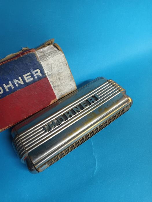 Hohner stara harmonijka ustna rzadko model