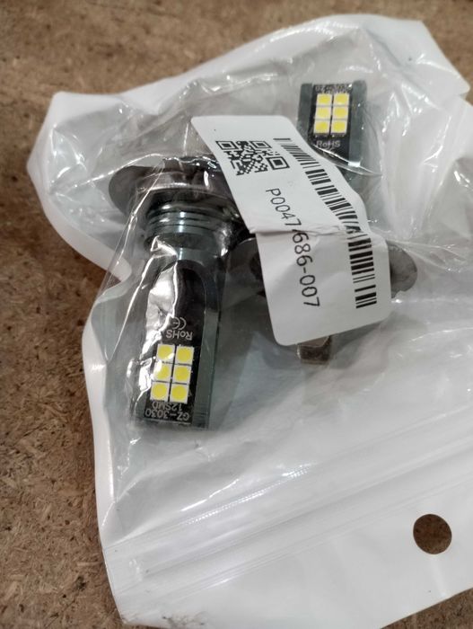 Світлодіодна автомобільна лампа Roadsun H7/h4 6000 K комплект 2\1 шт