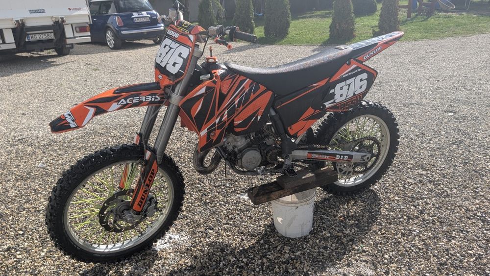 KTM SX 125. CM³ mała bestia