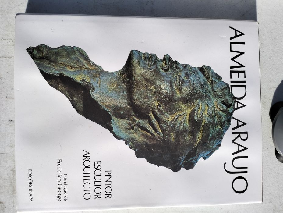 Livro capa rija Almeida Araújo 1993 pintor escultor arquitecto