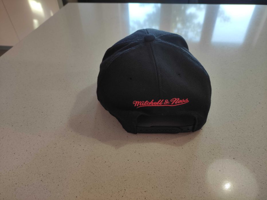 Czapka z daszkiem bejsbolówka Snapback Chicago Bulss NBA Mitchell&Ness