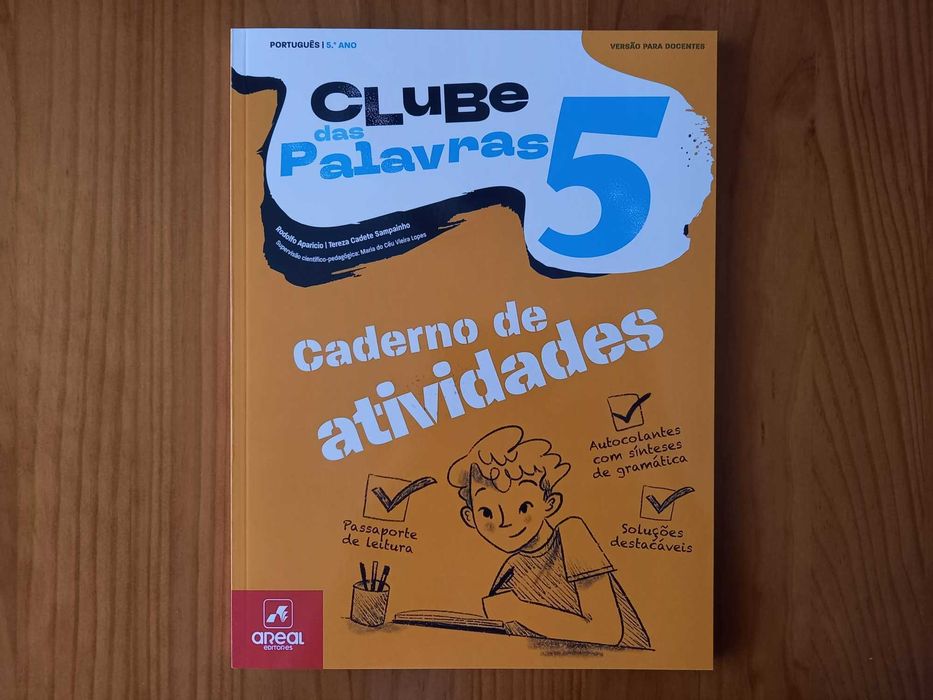(NOVO, PORTES GRÁTIS) Clube das Palavras 5: Dossiê Professor Português