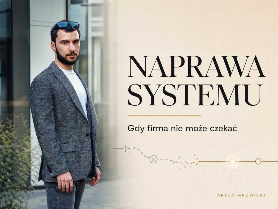 Naprawa systemów i aplikacji dla firm — przejęcie projektu