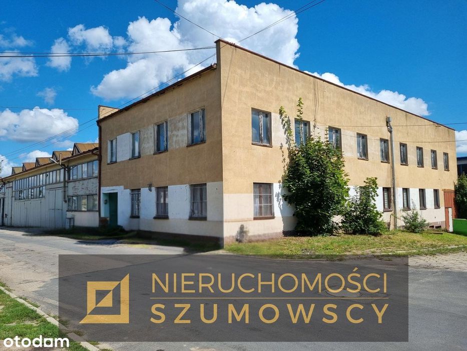 Na sprzedaż hala z biurowcem