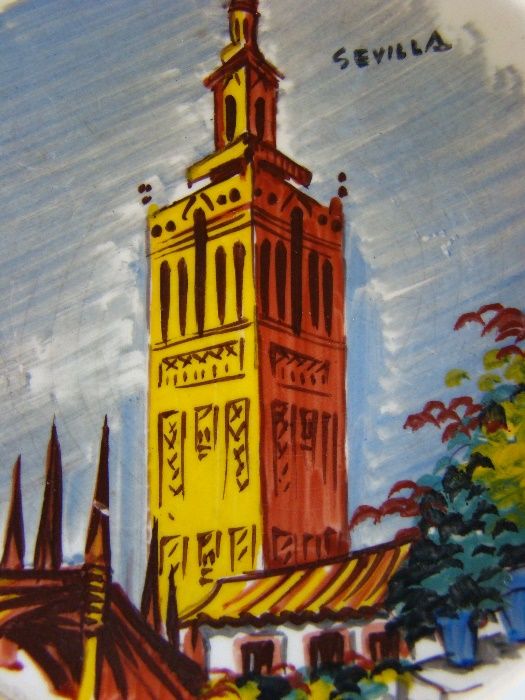 Prato decorativo de Sevilha