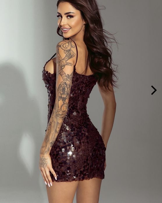 Loveya sukienka czekolada