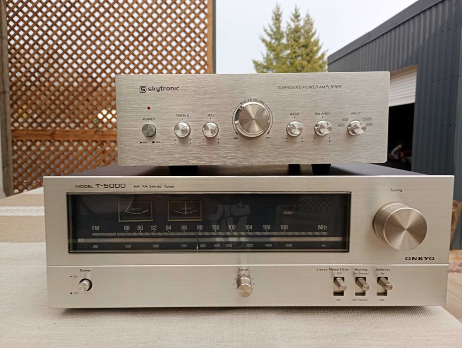 tuner onkyo t-5000 +wzmacniacz