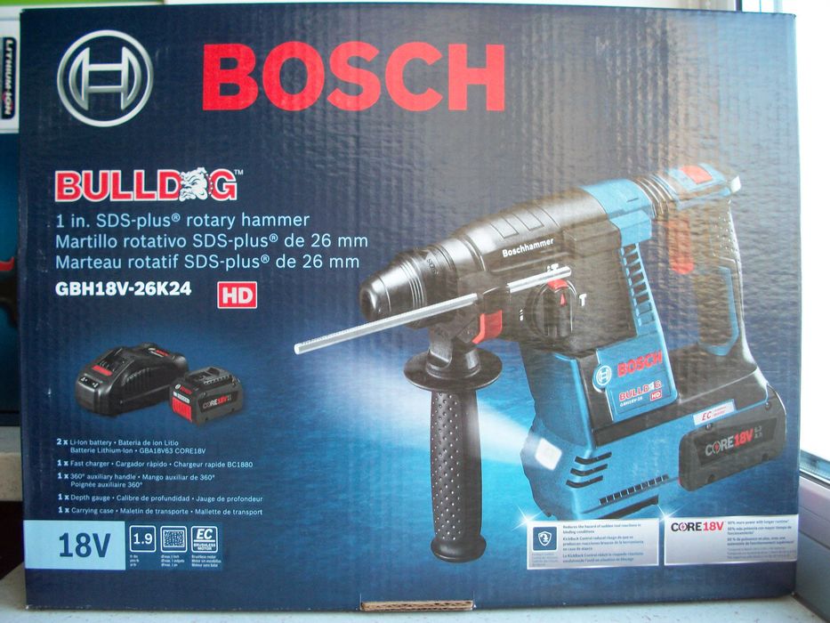 Бесщеточный аккумуляторный перфоратор Bosch GBH 18V-26