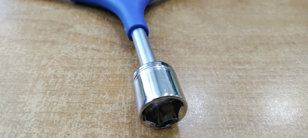 Ключ велосипедный 3 в 1 съемник шатунов, головка 14мм