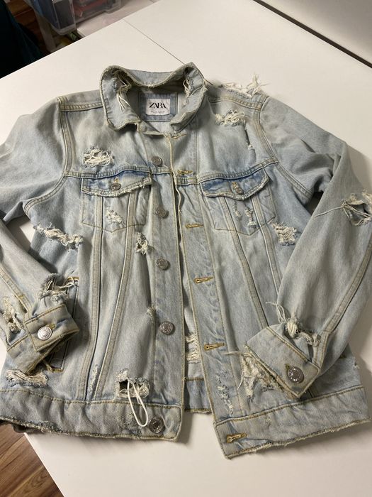 Kurtka jeansowa męska S Zara jak nowa