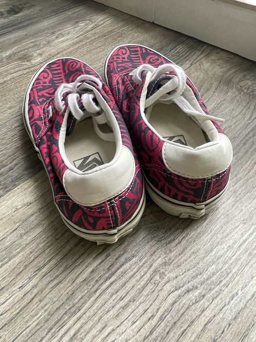 Кеди Vans червоні