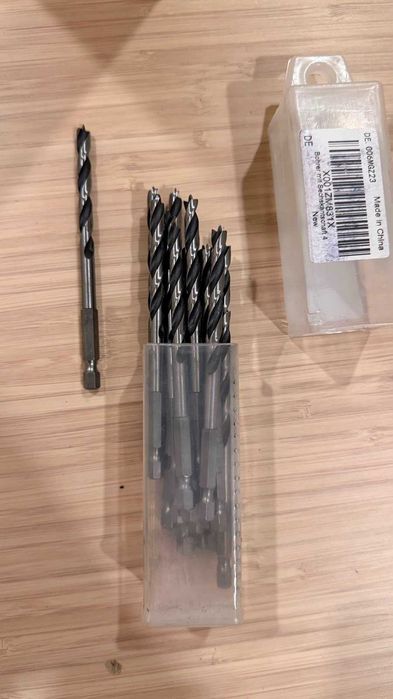 20 Brocas para Madeira 6 mm SALI – 6€