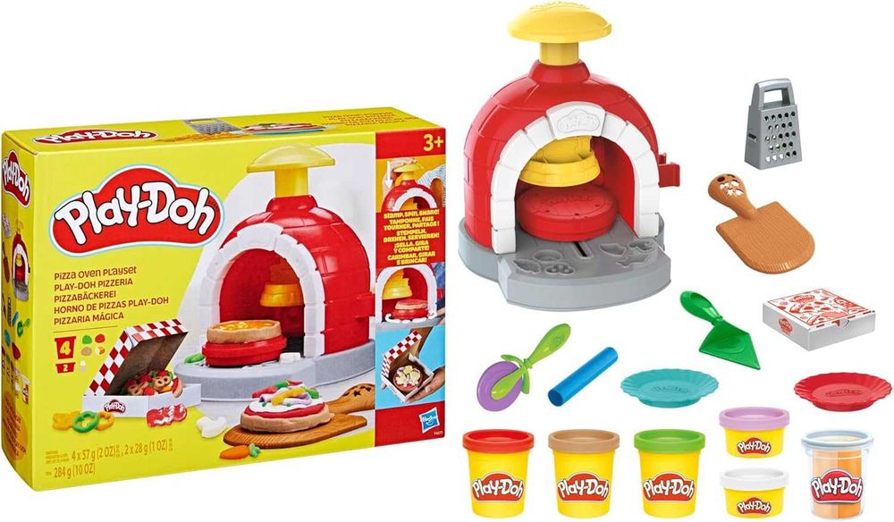 Play-Doh Kitchen Creations Pizza Печемо піцу