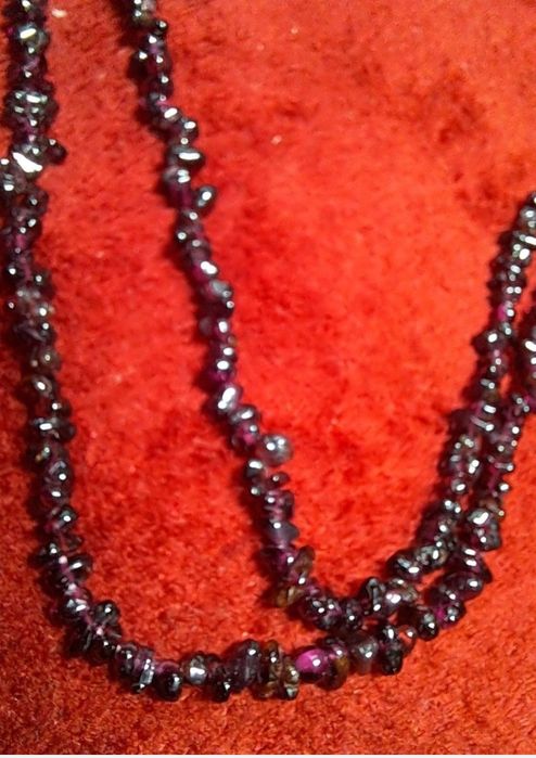 Бусы-гранат 46см.