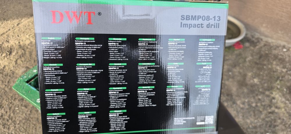 Продам нову електричну ударну дріль електрическая дрель DWT SBMP08-13