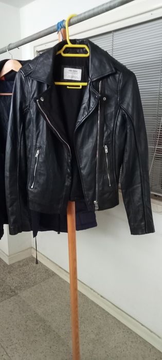 Casaco em pele unissexo XS