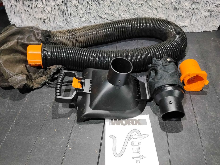 Dmuchawa elektryczne WORX LeafPro WA4058, KOMPLET