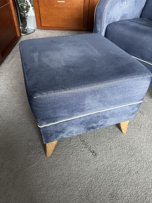 Master fotel uszak + puf tkanina pet friendly