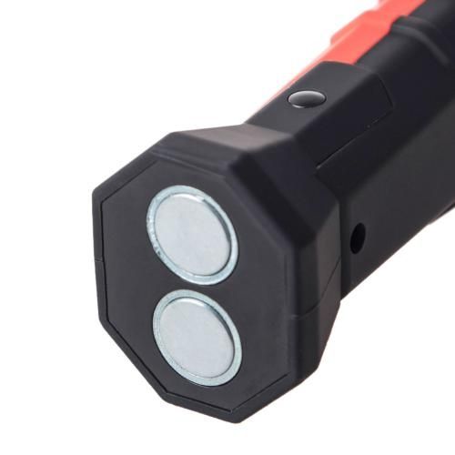 Переносная лампа фонарик "VOIN" VL-193 12V/220V/3W-COB+2 LED-НР/АКБ