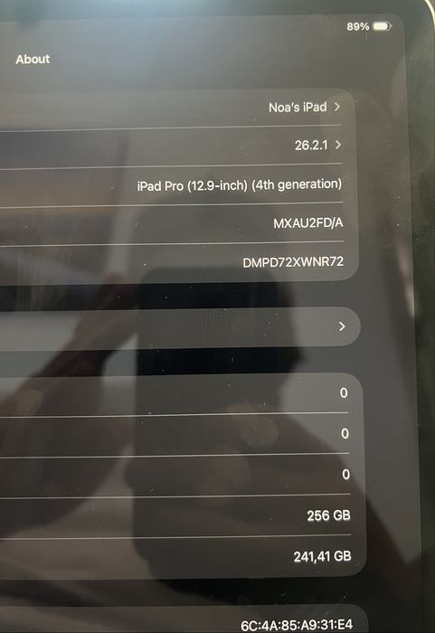 iPad Pro 12.9 2020 256GB