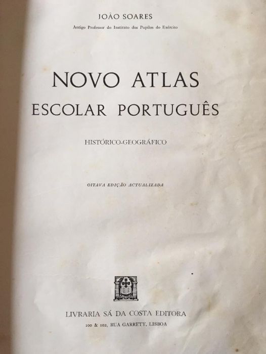 novo atlas escolar português